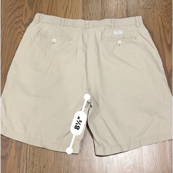 Mens light brown vineyard vines shorts in mens waist size 38 academia y2k E - Picture 6 of 6